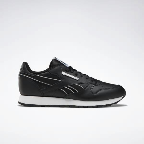 Reebok Classic Leather Shoes For Men Colour:Black/Grey/White